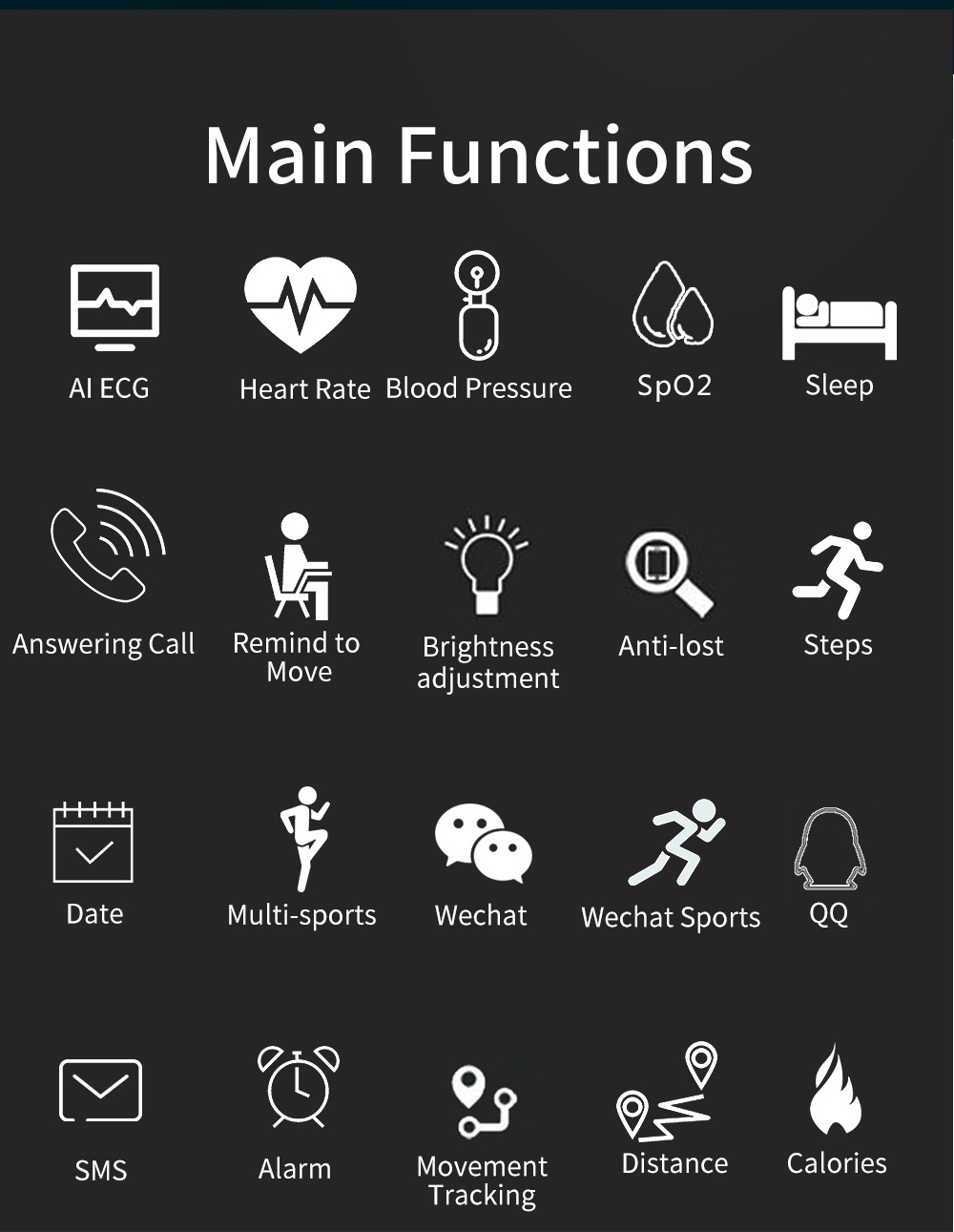 H207 Bluetooth Smart Band