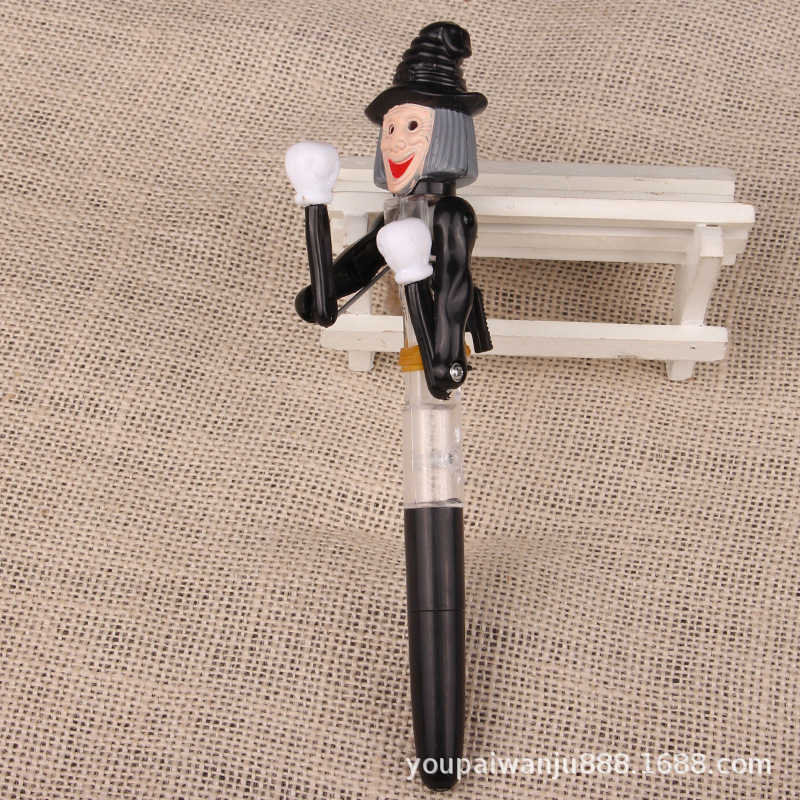 Хэллоуин Ручка-03-Ведьма-Черный