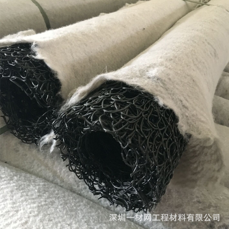 工厂直供塑料盲沟管排水盲管方便面型绿化塑排龙透水管排水神器-阿里巴巴