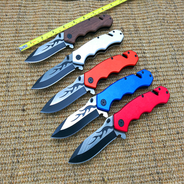 户外折叠刀 高硬度折刀求生战术刀户外刀防身军刀刀具