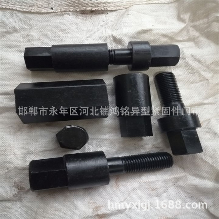 定做 热打六角螺栓 高强度加长外六角螺丝 材质Q235 45# 40CR