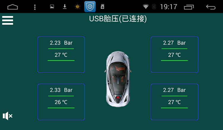 Tire Pressure Monitoring System Tpms Android Navigation USB Wireless Tire Pressure Detector USB Built-In Tire Pressure Detector