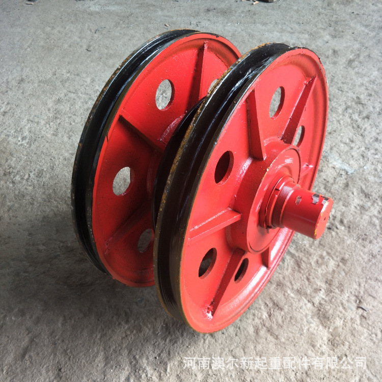 天车轧制滑轮组  钢铁造船厂用滑轮片 16T铸钢滑轮组厂家