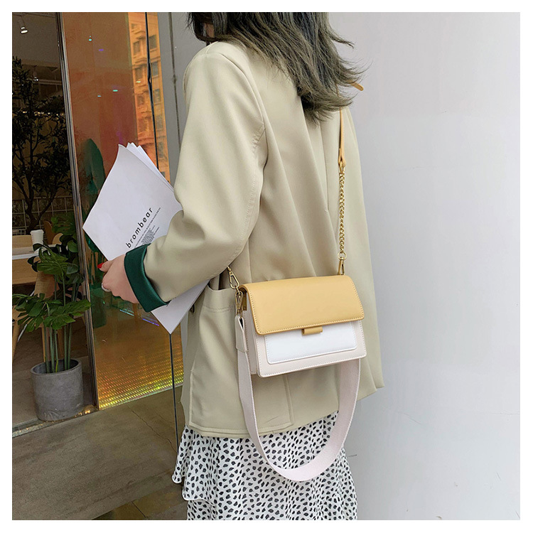 Chain Crossbody Bag Green