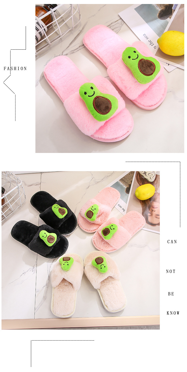 indoor non-slip thermal insulation cotton slippers NSPE10016