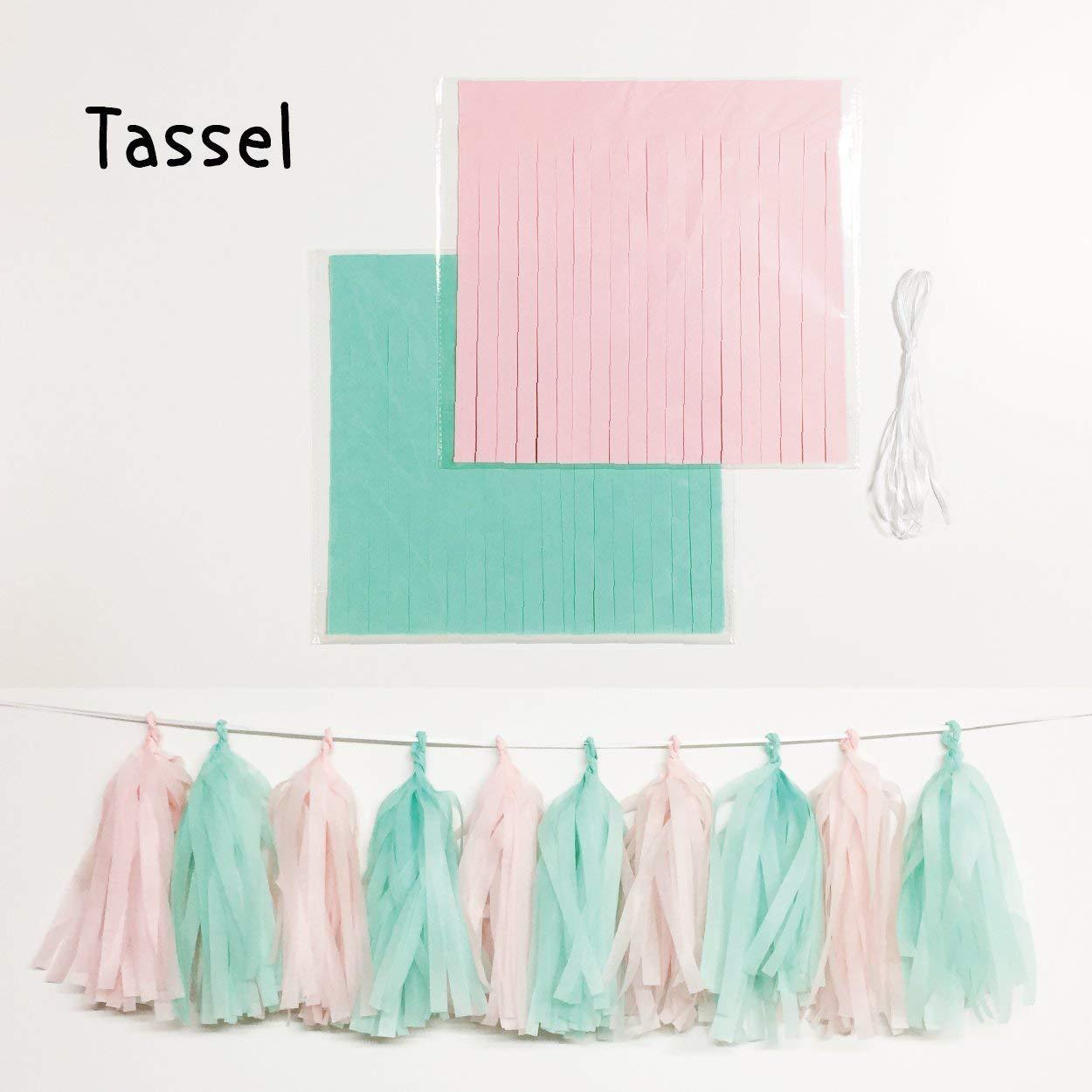 Гирлянда тассел как собрать