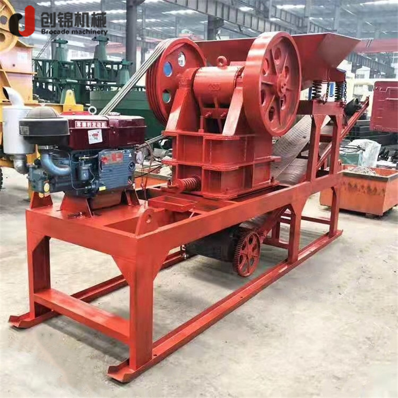 产地货源鄂式移动破碎站 移动颚式500*750破碎机 移动鄂破生产线