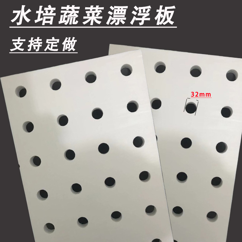 温室大棚水培蔬菜定植板无土栽培设备气雾栽培水上种菜塑料泡沫块