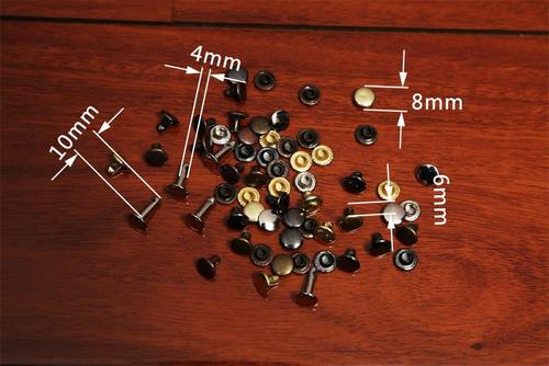 Hardware stainless steel mother-in-law rivets connection accounting book screws notebook rivets fixed binding buckle screws and nails