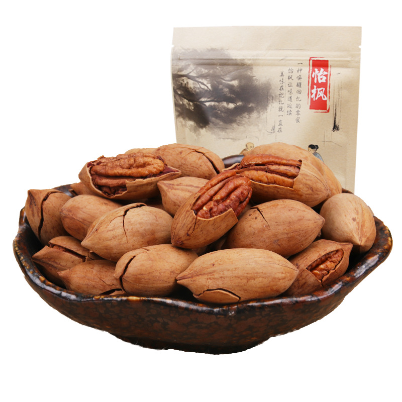 怡枫碧根果10斤炒货坚果零食碧根果休闲食品干果长寿果特价批发