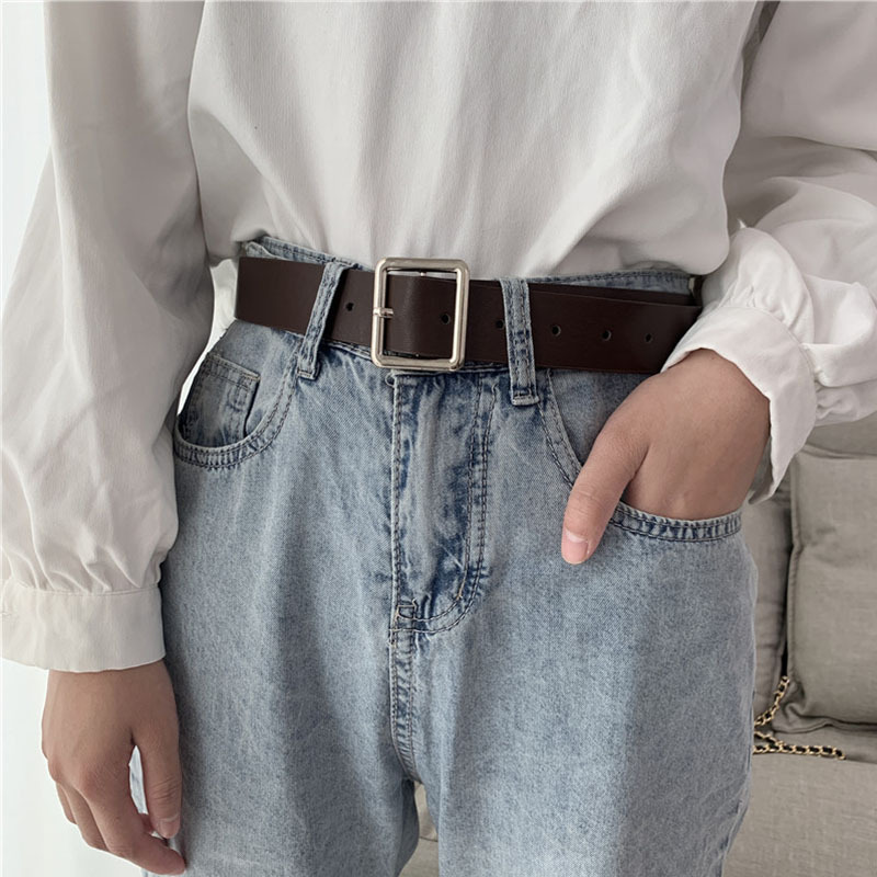 New Korean Fashion Square Belts display picture 5