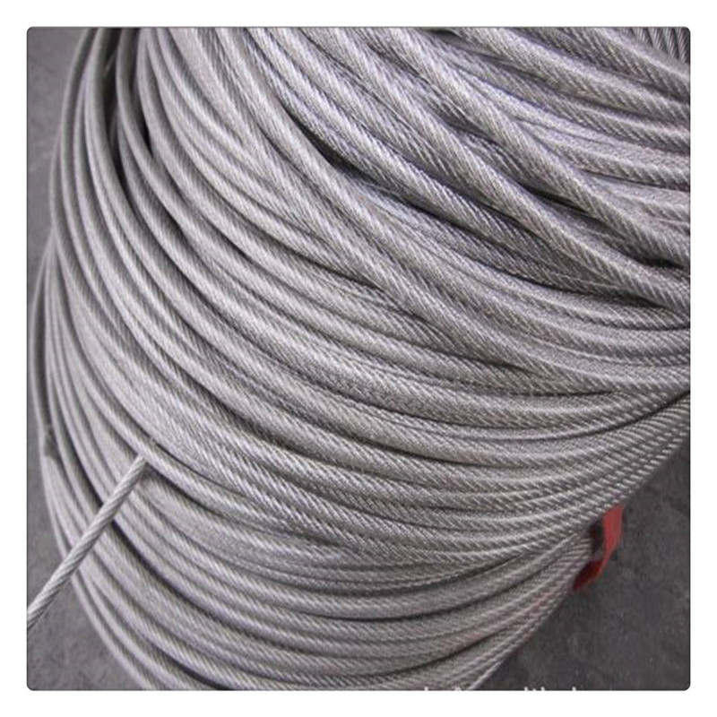 现货304/316钢丝绳 镀锌钢丝绳包胶镀锌钢丝绳卡扣铝套零切割加工