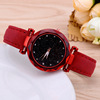 Starry sky, swiss watch, fashionable belt, quartz watches, simple and elegant design, Korean style, wholesale