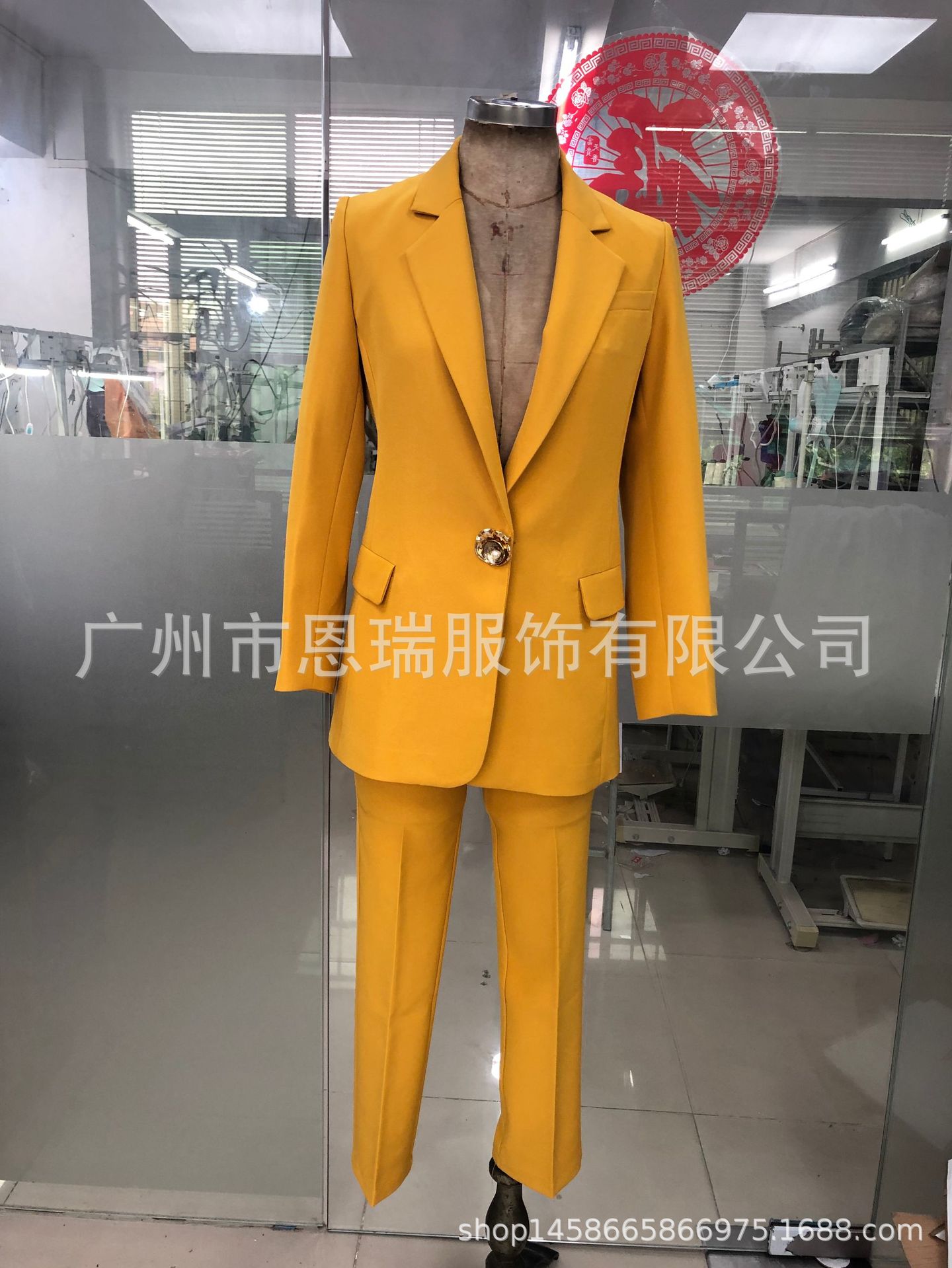 Costume femme en Mélange de fibres chimiques - Ref 3333638 Image 9