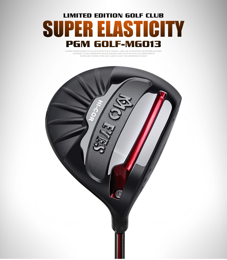 Gậy golf gỗ số 1 nam Magic Eye MG013 đầu titan DAT55G, thân carbon, chiều dài 114,3 cm — Đen đỏ S lớp, Vàng S cấp, Đen Đỏ R cấp, Lớp R Vàng chi tiết 8