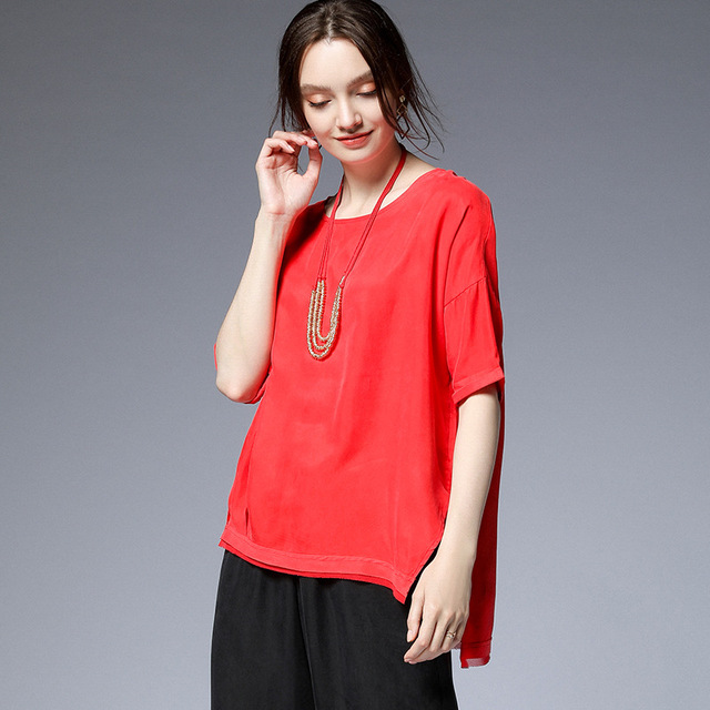 T-shirt short sleeve summer dress new fat mm loose jacket