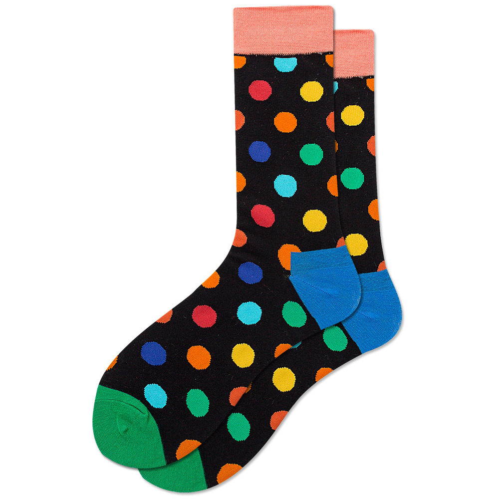 12 colors polka dot tube socks nihaostyles clothing wholesale NSAMW72005