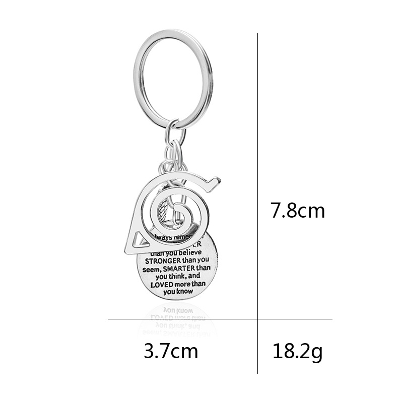 Fashion Simple New  Key Chain  Lettering Key Chain Aalways Remeber You Arebraver Keychain Nihaojewelry Wholesale display picture 1