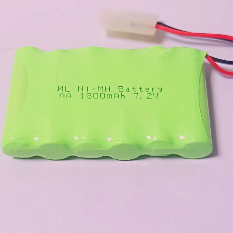 供应AA5号6节1800  7.2V镍氢充电电池组 5号电池组