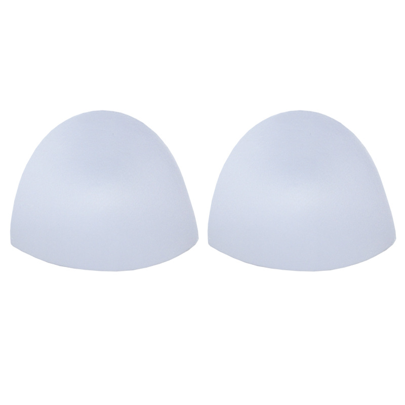 White semi-round cup