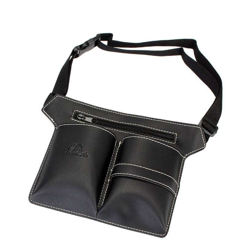 托尼沙龙理发剪刀工具包 PU皮革梳子皮套收纳包 斜跨剪刀包 定做