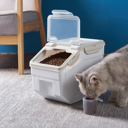 Dog food box sealed storage bucket cat food box dog food box tube storage box storage tank moisture-proof pet food storage bucket
