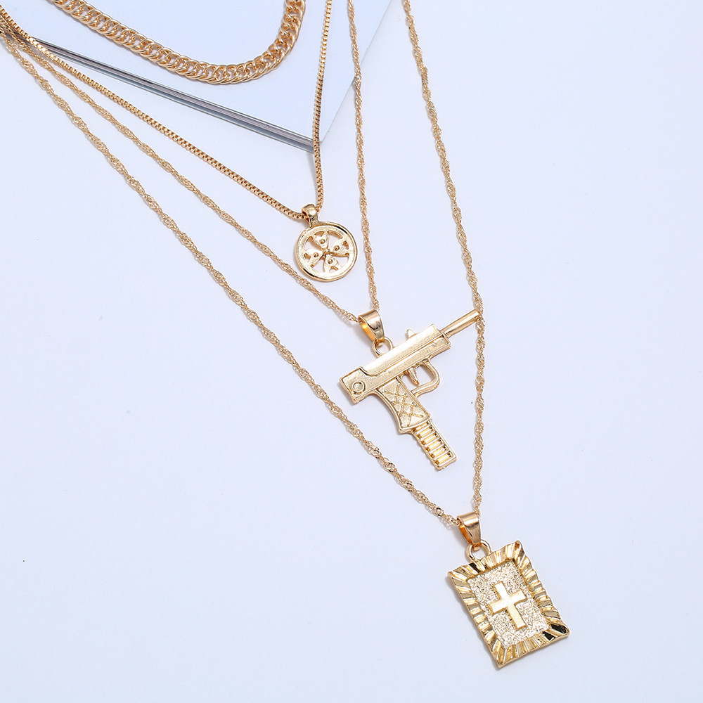 Cross Necklace Silver