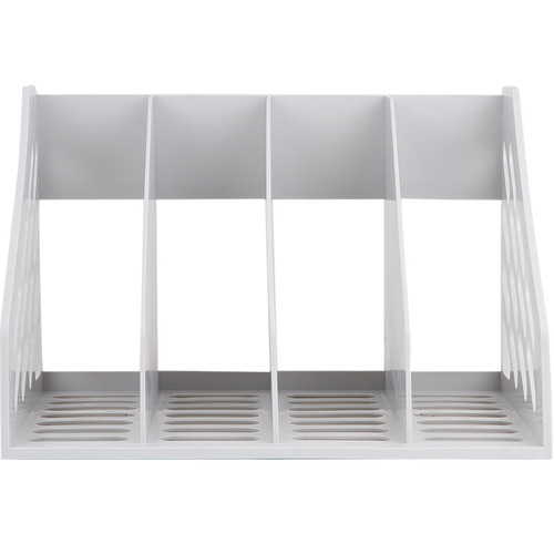 Deli 9840 four-column integrated file column four-link file rack file holder data storage basket office stationery supplies