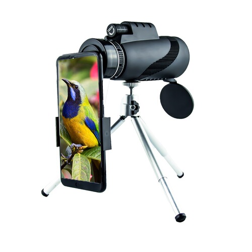 Single Tube Phone Telescope High Definition High Magnification Low Light Night Vision Adult Concert Portable Camera Children's Telescope