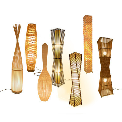 New Chinese Style Bamboo Silk Floor Lamp Living Room Bamboo Art Lamps Tea Room Club Japanese Style Southeast Asian Bamboo Decoration Lighting New Chinese Style Bamboo Silk Floor Lamp Living Room Bamboo Art Lamps Tea Room Club Japanese Style Southeast Asian Bamboo Decoration Lighting