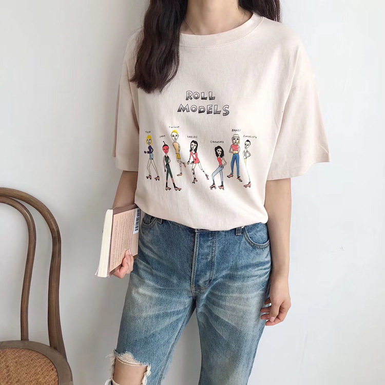 T shirt femme CHUAN YU en Coton - Ref 3314647 Image 22