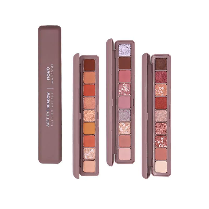 Trend matte eye shadow, keyboard for finger, internet celebrity