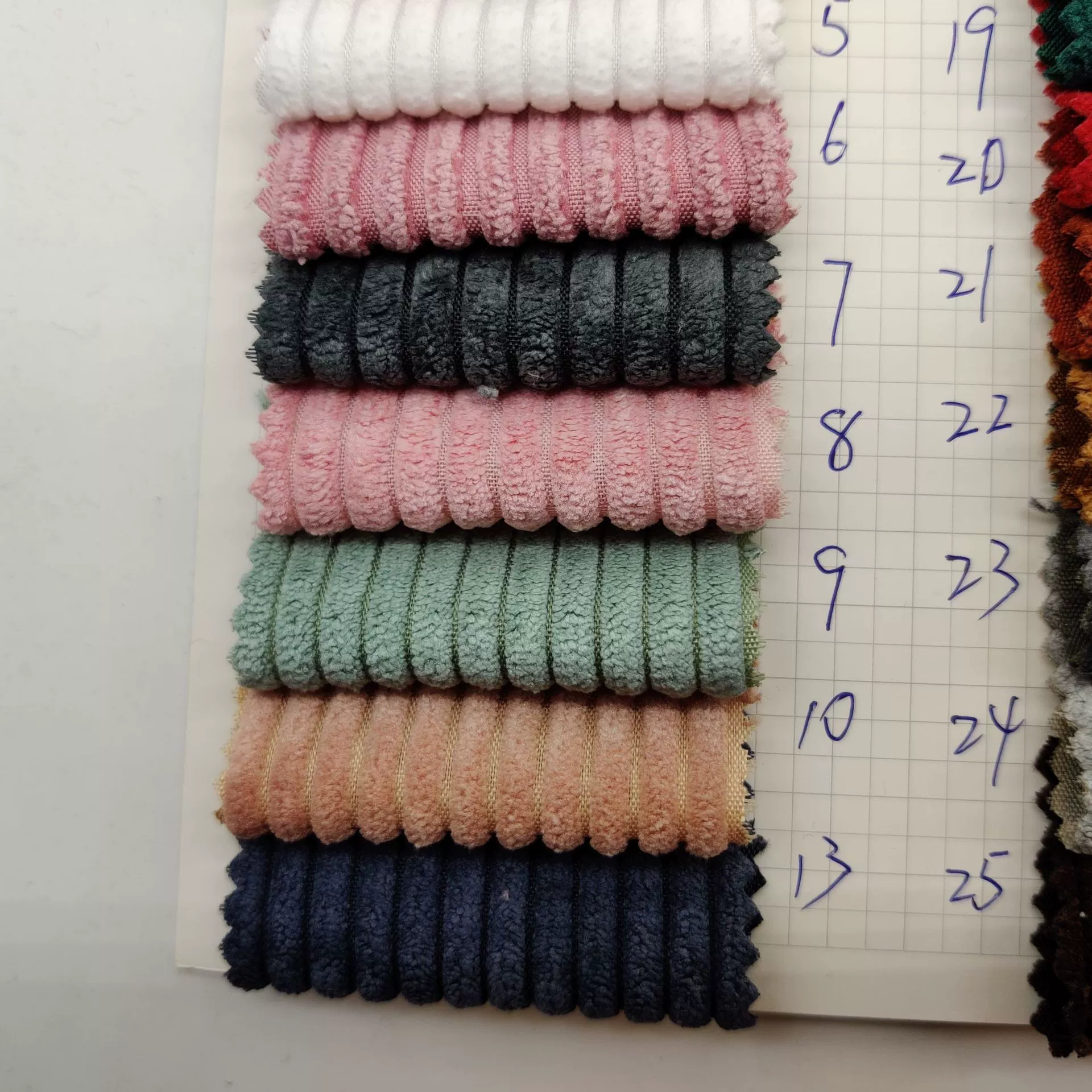 Corduroy in stock 27 main categories, polyester 4.5 corduroy, fashionable apparel fabrics - bulk discount