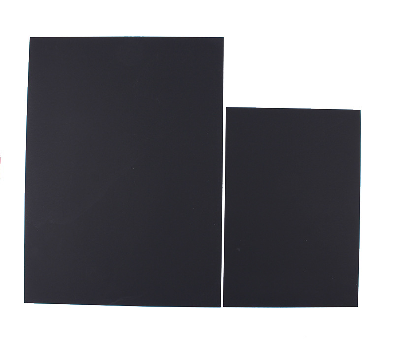 1 cartón blanco y negro 8K cartón negro 4K grueso papel hecho a mano álbum cubierta papel pintura arte papel pintado a mano cartón negro