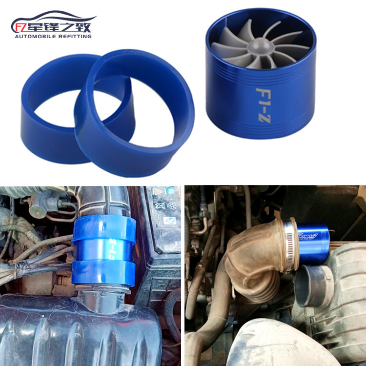 跨境精品 汽车双面涡轮增压器 F1-Z进气涡轮赛车用发动机动力节油