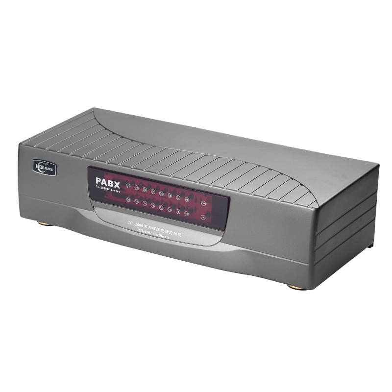 威而信 PABX 电话交换机TC-2000BC 4拖128双路话务计费