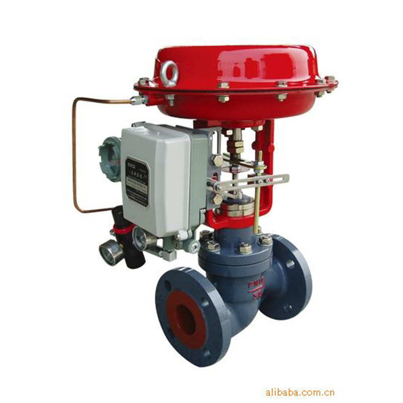 厂家弱酸碱控制阀 金奥法兰碳钢切断阀 ZXS型薄膜角形单座调节阀