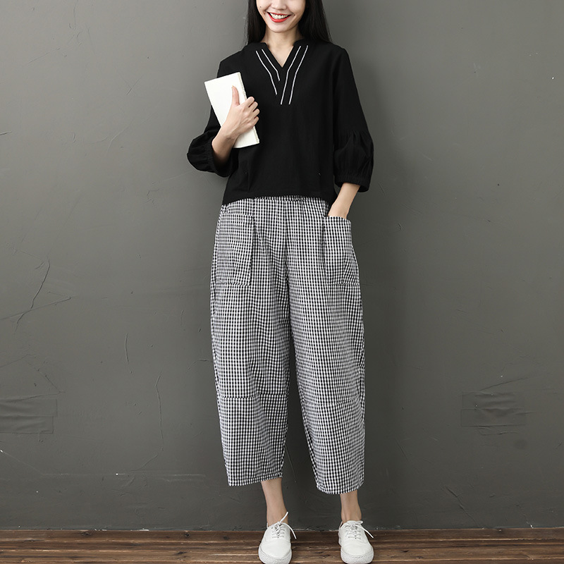 Costume femme en Coton et lin - Ref 3334052 Image 6