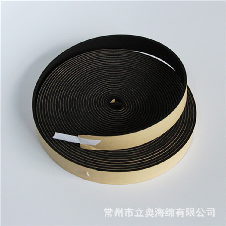 耐高温三元乙丙发泡胶条 厂家橡胶密封条 EPDM方形密封条