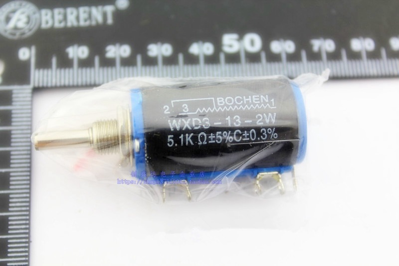 WXD3-13-2W-5.1K 多圈线绕电位器