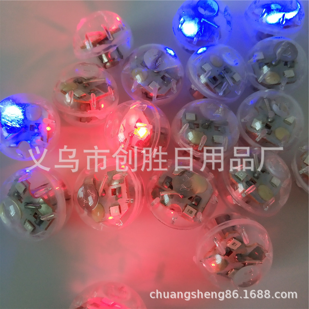 LED电子震动感应圆形闪光球 红蓝光震动发光电子灯红蓝闪光圆球灯-阿里巴巴