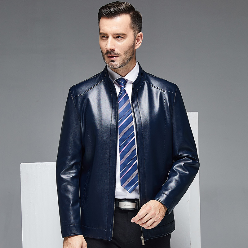 Veste en cuir homme - Ref 3443858 Image 2