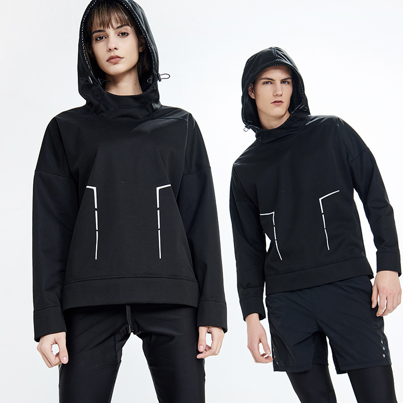 風謎FOOXMET城市輕殼機能衛衣防潑水透氣壹件通勤男女款外