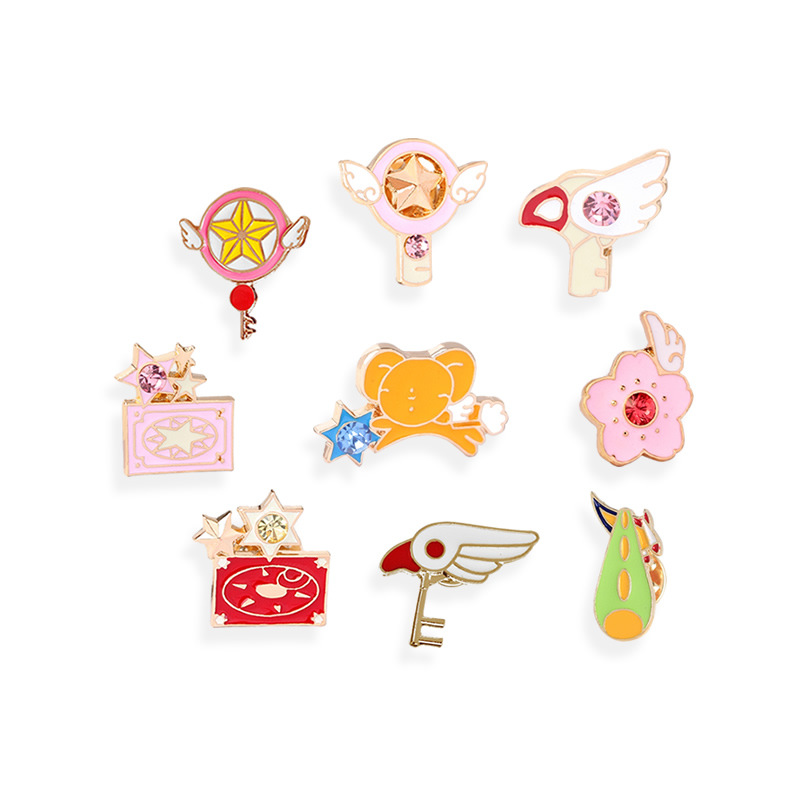 Japanese cute creative brooch