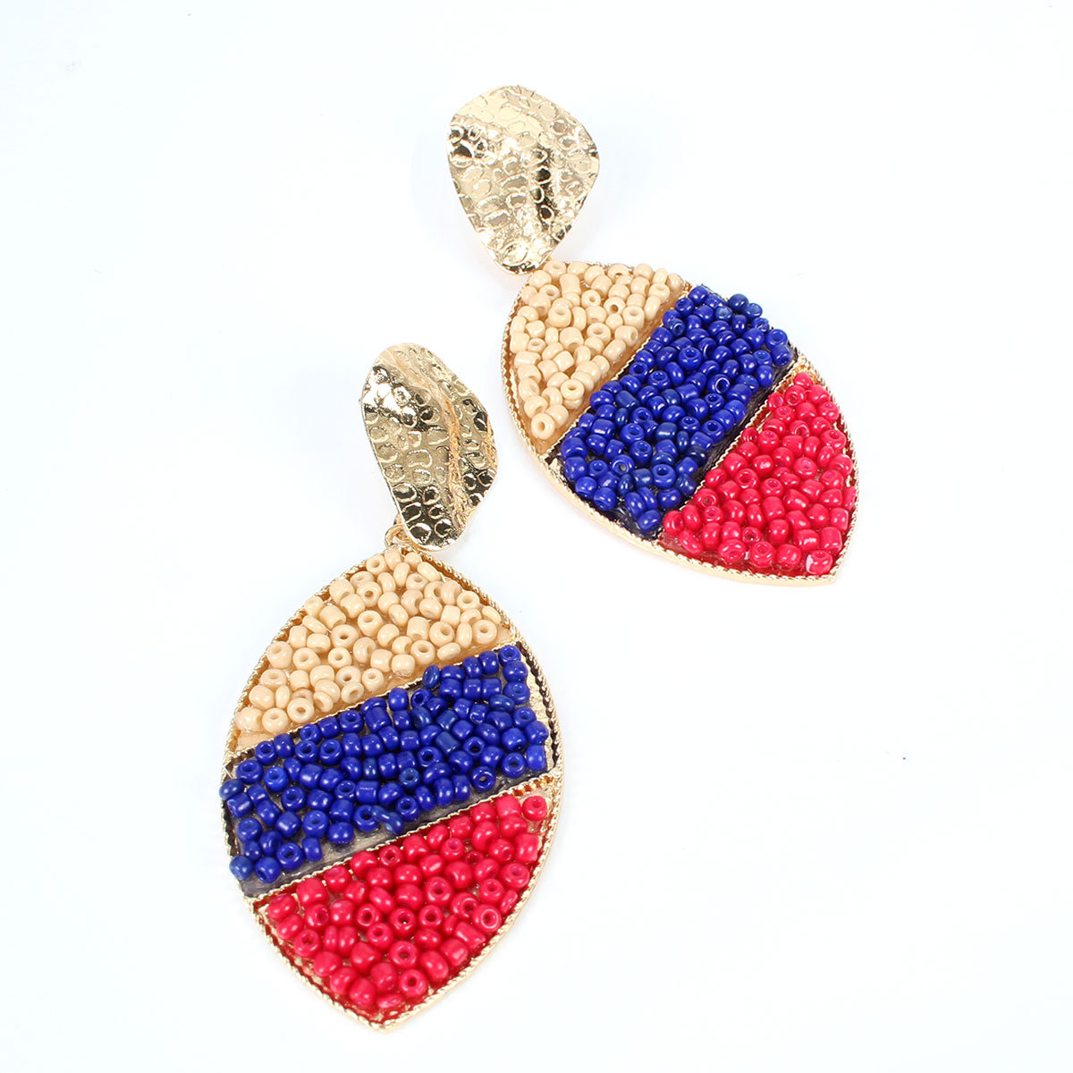 Pendientes De Moda Bohemia Pendientes Retro Serie Arcoiris display picture 3