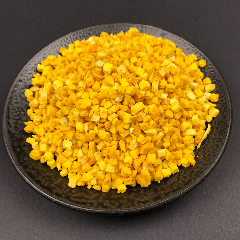 FD Sugar Freeze drying Mango 5mm/10mm Specifications Freeze drying Mango tablets Freeze drying Dried fruit baking accessories