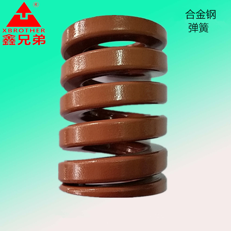 合金钢模具右旋弹簧矩形压缩弹簧极重荷茶色SWB