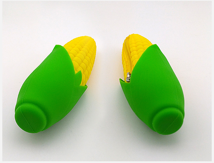 硅胶玉米拉链包