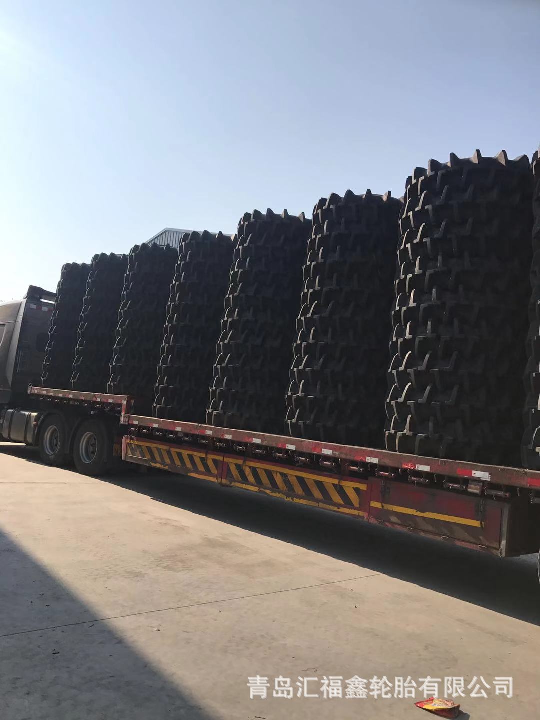 现货销售轮胎农用水田人字胎12.4-26 R-2花纹汇福鑫轮胎