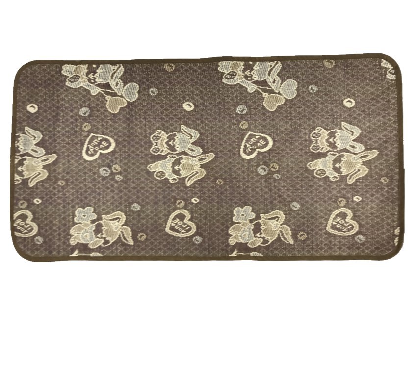 厂家直销60*120藤编透气儿童凉席地摊自平台抖音引流爆款童席批发|ms